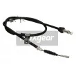 MAXGEAR 32-0751 - Tirette à câble, frein de stationnement arrière gauche