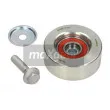 MAXGEAR 54-1273 - Poulie renvoi/transmission, courroie trapézoïdale à nervures