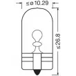 OSRAM 2825CBN-02B - Ampoule, feu clignotant