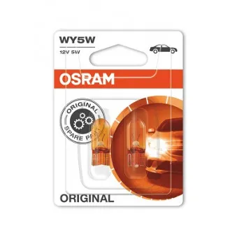 Ampoule, feu clignotant OSRAM 2827NA-02B pour OPEL ASTRA 1.2 Turbo - 131cv
