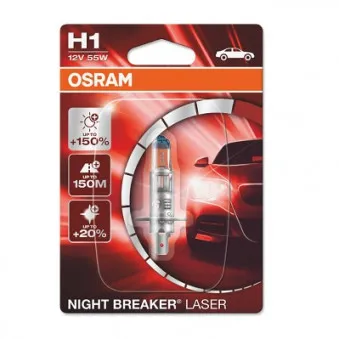 Ampoule, projecteur longue portée OSRAM 64150NL-01B pour BMW R 1250 R 1250 RT - 107cv