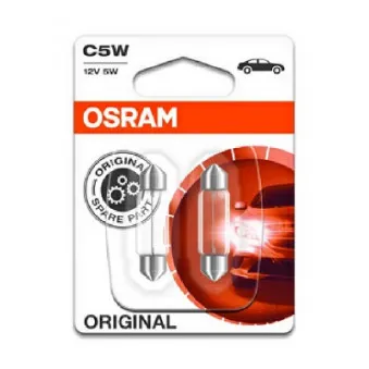 Ampoule, feu éclaireur de plaque OSRAM 6418-02B pour BMW R 1150 R 1150 R Special Editon - 85cv