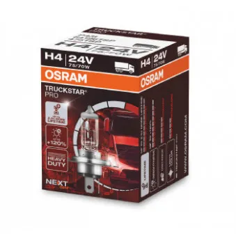 Ampoule, projecteur longue portée OSRAM 64196TSP pour MERCEDES-BENZ T2/LN1 814 DA 4x4 - 136cv