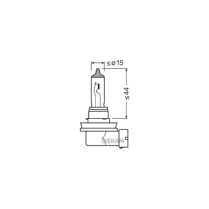 Ampoule, projecteur longue portée OSRAM 64211CBI-HCB - Visuel 2