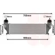 VAN WEZEL 01014700 - Intercooler, échangeur