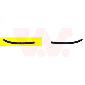 VAN WEZEL 0147582 - Baguette et bande protectrice, pare-chocs avant droit