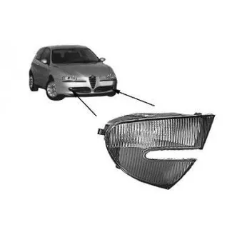 VAN WEZEL 0147910 - Feu clignotant avant droit