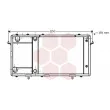 Radiateur, refroidissement du moteur VAN WEZEL [02002137]