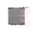 Radiateur, refroidissement du moteur VAN WEZEL [02002173]