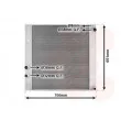 VAN WEZEL 02002207 - Radiateur, refroidissement du moteur