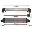 VAN WEZEL 02004219 - Intercooler, échangeur