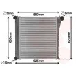 VAN WEZEL 02014708 - Intercooler, échangeur