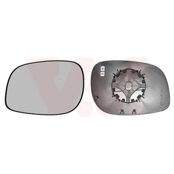 Verre de rétroviseur, rétroviseur extérieur VAN WEZEL OEM CRD101140