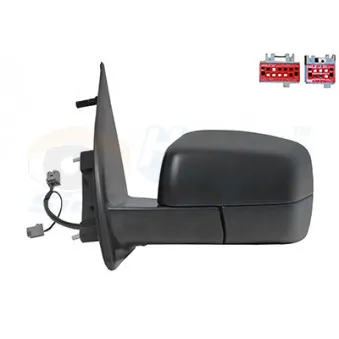 VAN WEZEL 0250807 - Rétroviseur extérieur