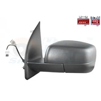 VAN WEZEL 0252817 - Rétroviseur extérieur