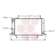 Radiateur, refroidissement du moteur VAN WEZEL [03002053]