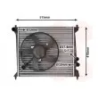 VAN WEZEL 03002213 - Radiateur, refroidissement du moteur