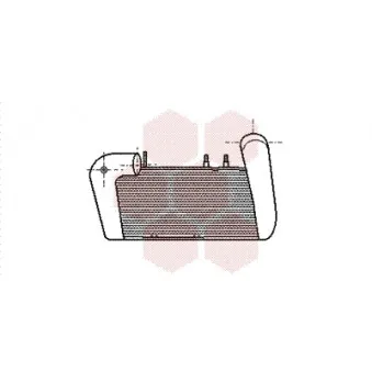 VAN WEZEL 03004086 - Intercooler, échangeur