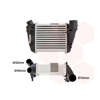 VAN WEZEL 03004188 - Intercooler, échangeur