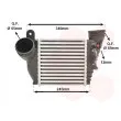 VAN WEZEL 03004354 - Intercooler, échangeur