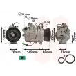 VAN WEZEL 0300K011 - Compresseur, climatisation