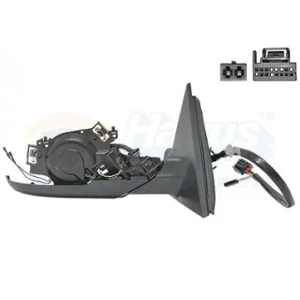 Rétroviseur extérieur VAN WEZEL 0307858