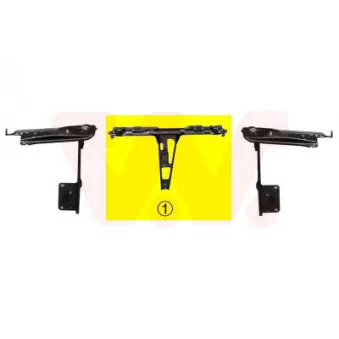 VAN WEZEL 0322663 - Revêtement avant