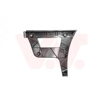VAN WEZEL 0327535 - Support, pare-chocs arrière gauche