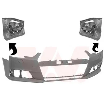 VAN WEZEL 0346577 - Pare-chocs