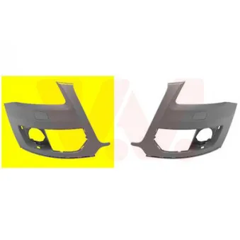 VAN WEZEL 0380562 - Pare-chocs avant droit