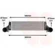 VAN WEZEL 06004421 - Intercooler, échangeur