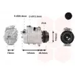 VAN WEZEL 0600K332 - Compresseur, climatisation