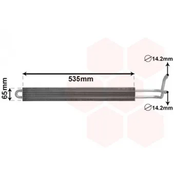 Radiateur d'huile, direction MAHLE CLC 95 000P