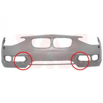 VAN WEZEL 0633578 - Pare-chocs