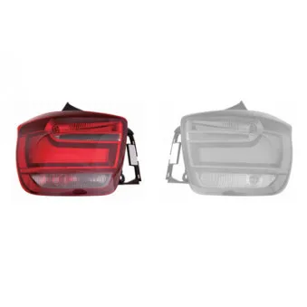 Feu arrière VAN WEZEL OEM 63217241541 Feu arrière VAN WEZEL OEM 63217241541