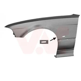 VAN WEZEL 0644655 - Aile avant gauche