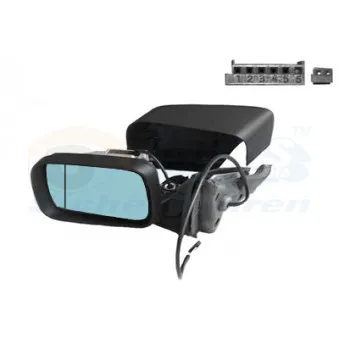 Rétroviseur extérieur VAN WEZEL OEM 51168250438