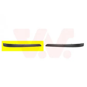 VAN WEZEL 0649553 - Baguette et bande protectrice, pare-chocs arrière gauche