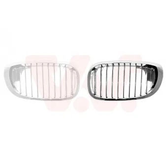 VAN WEZEL 0653515 - Grille de radiateur
