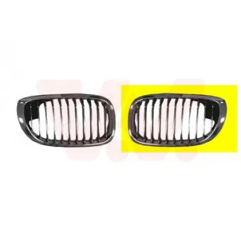 VAN WEZEL 0653517 - Grille de radiateur