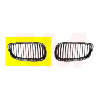 VAN WEZEL 0659518 - Grille de radiateur