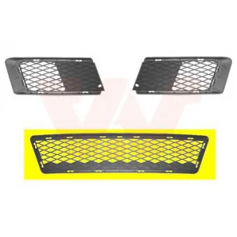 VAN WEZEL 0659599 - Grille de ventilation, pare-chocs