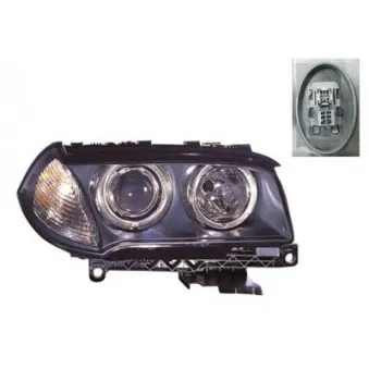 Projecteur principal VAN WEZEL OEM 63123456036 Projecteur principal VAN WEZEL OEM 63123456036