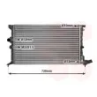 Radiateur, refroidissement du moteur VAN WEZEL [09002072]