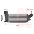 Intercooler, échangeur VAN WEZEL [09004270]