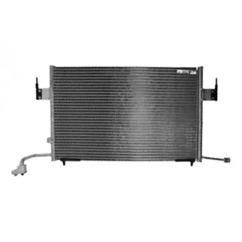 Condenseur, climatisation VAN WEZEL 09005100 pour CITROEN BERLINGO 1.8 i - 90cv