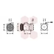 VAN WEZEL 0900K180 - Compresseur, climatisation