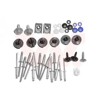 Kit d'assemblage, pare-chocs VAN WEZEL [0905794]