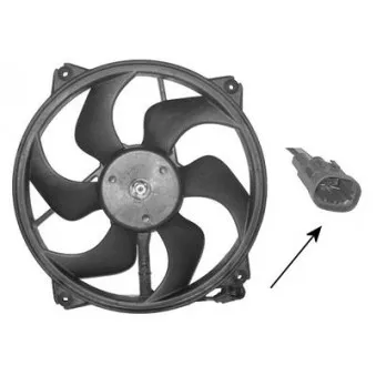 Ventilateur, refroidissement du moteur VAN WEZEL OEM 1253A9