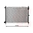 VAN WEZEL 13002260 - Radiateur, refroidissement du moteur